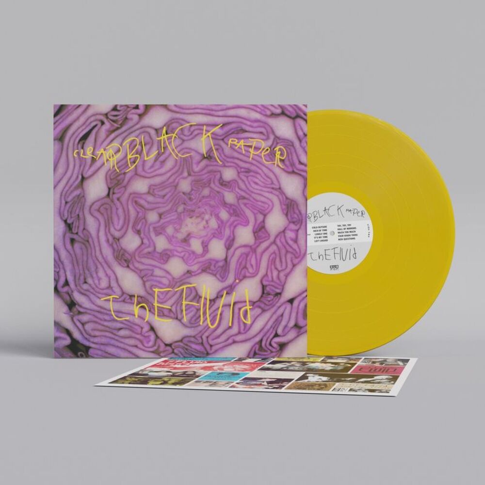 The Fluid - Clear Black Paper - Yellow  LP LP